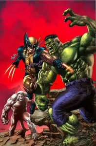   Return of Wolverine #1 Mico Suayan NYCC Virgin Variant Hulk 181 homage