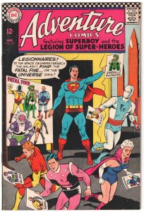 Adventure Comics #352 (1967) Cap's Hobby Hints [Key Issue]