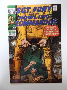 Sgt. Fury #62  (1969) FN/VF condition