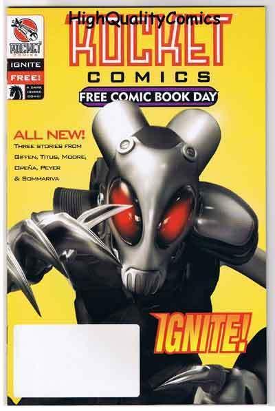 ROCKET COMICS #1, Robots, Syn, Sci-Fi, FCBD 2003, NM+