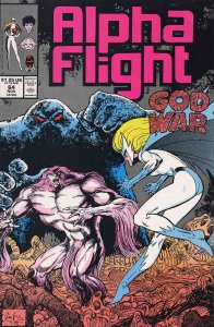 Alpha Flight (1st Series) #64 FN ; Marvel | Jim Lee