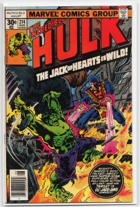 The Incredible Hulk #214 (1977) Hulk