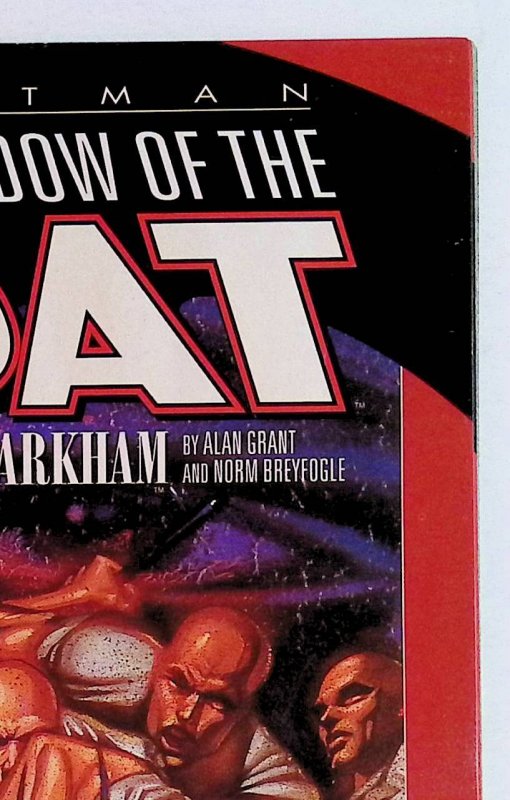 Batman Shadow of the Bat 1 1st Mr Zsasz Arkham Asylum DC Comics