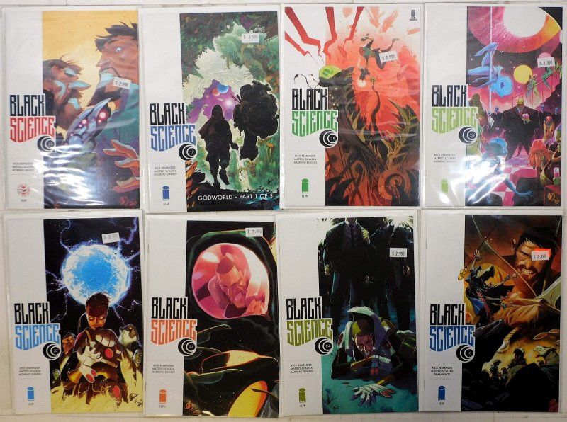Black Science Lot 8 #33, 17, 38, 26, 27, 37, 24, 10 2017 Image Comics