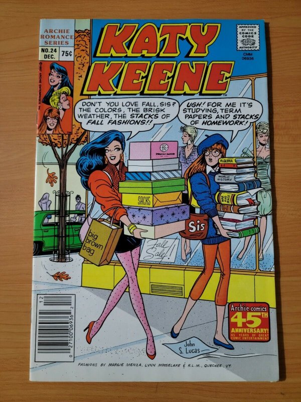 Katy Keene #24 Newsstand Variant ~ NEAR MINT NM ~ 1987 Archie Romance Comics