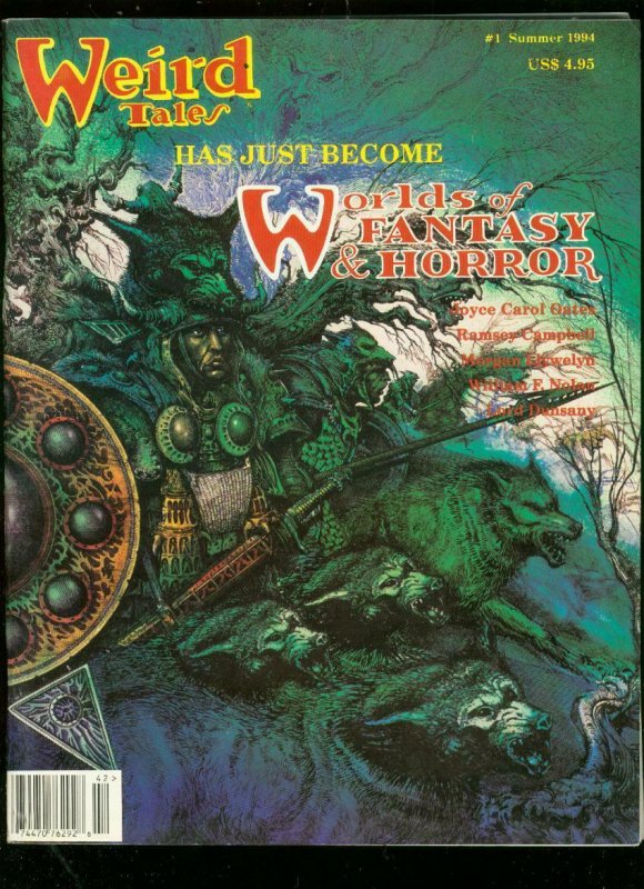 WORLDS OF FANTASY & HORROR #1 SUMMER 1994-WEIRD TALES VF/NM