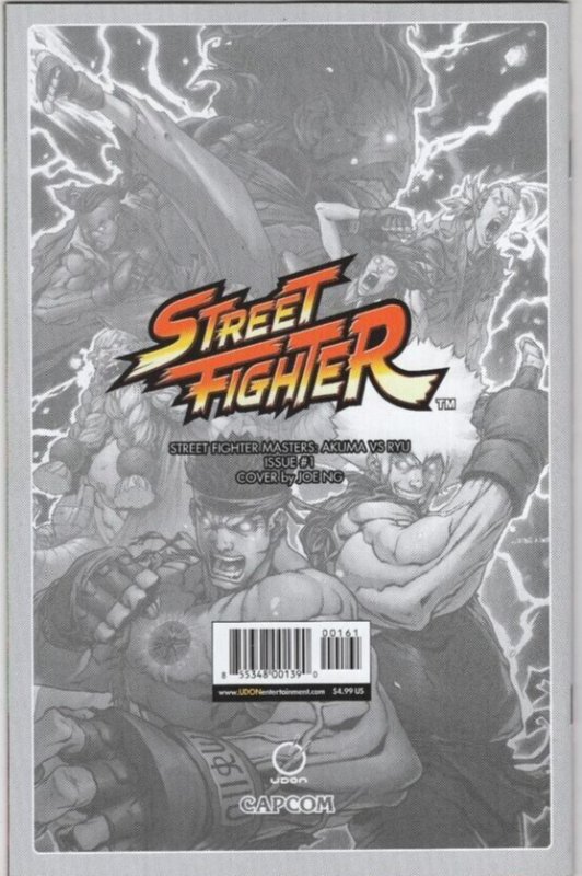 Street Fighter Masters Akuma vs Ryu #1 One Per Store Ng Variant Udon 2024 EB115