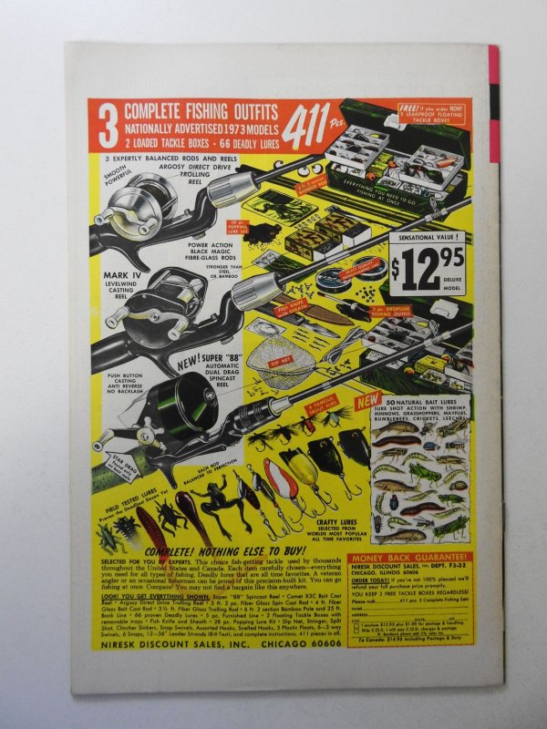 Grimm's Ghost Stories #10 (1973) VG-  3 centerfold wraps detached bottom...