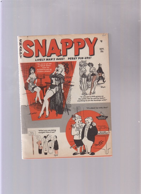 Snappy Vol. 5 #39 - Pin-Ups (5.0) 1960