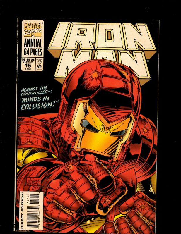 11 Comics Iron Man 270 273 276 279 288 290 292 Annual 15 Action Hour 7 ++ J369