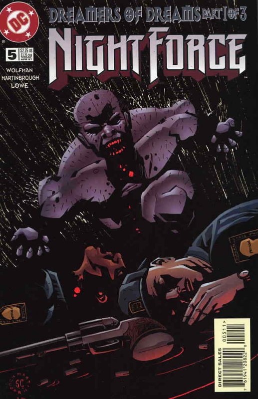 Night Force (2nd Series) #5 VF/NM; DC | we combine shipping 