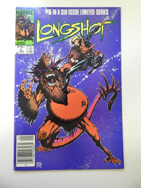 Longshot #5 (1986) VF Condition