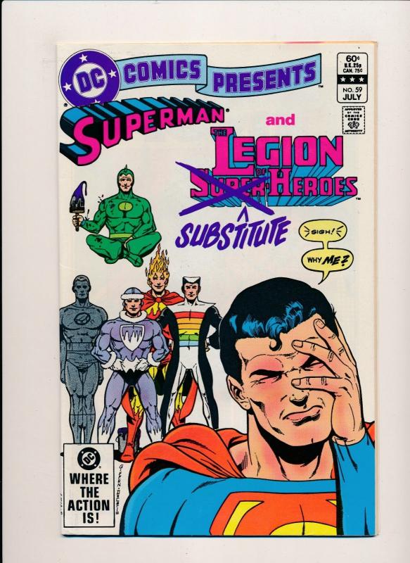 LOT OF 3 DC Presents SUPERMAN& LEGION#59, AMETHYST#63, THE DEMON#66 F/VF(PF126)