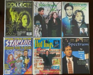 X-Files Magazines lot 10 diff