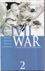 Civil War #2 Third Print Cover (2006) Captain America