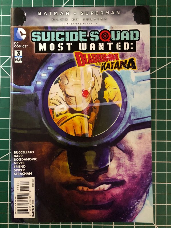 Suicide Squad Most Wanted: Deadshot & Katana #1, 2, 3 (2016)