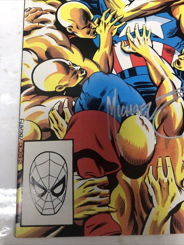 Captain America (1982) # 276 Variant Comic • Marvel Comics • Signed Mike Zeck