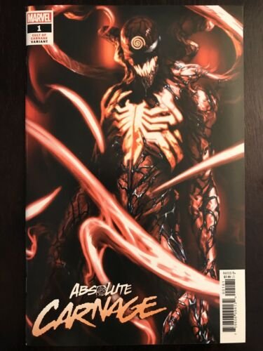 ABSOLUTE CARNAGE #1 1st Print GABRIELE DELL’OTTO CULT OF 1:25 VARIANT NM