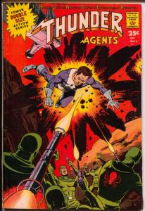 THUNDER Agents #16 1967-Tower Comics-Dynamo-Tuska-Wood-FN