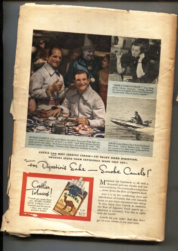 The Shadow Pulp October 1 1936-CITY OF CRIME- Maxwell Grant VG