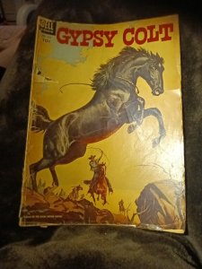 Four Color #568 Featuring Gypsy Colt Western Dell Comics 1954 Golden Age Horse