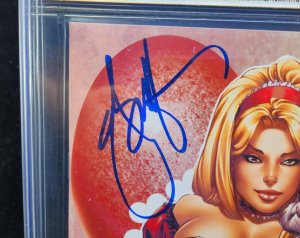 GFT: Alice in Wonderland #2 - Signed Eric Basaldua & Nei Ruffino - CGC 9.8 -2012