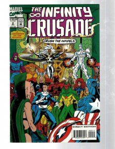 The INFINITY CRUSADE Marvel Comics LTD Series Complete # 1 2 3 4 5 6 Avenger RB8