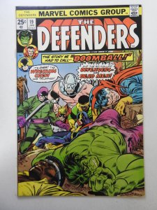 The Defenders #19 VG Cond! MVS intact! Cover and 1st wrap detached bottom staple