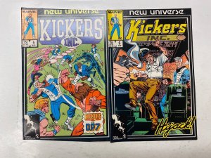 4 Kickers, Inc. MARVEL comic books #5 6 7 8 21 KM22