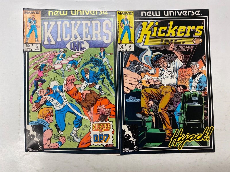 4 Kickers, Inc. MARVEL comic books #5 6 7 8 21 KM22