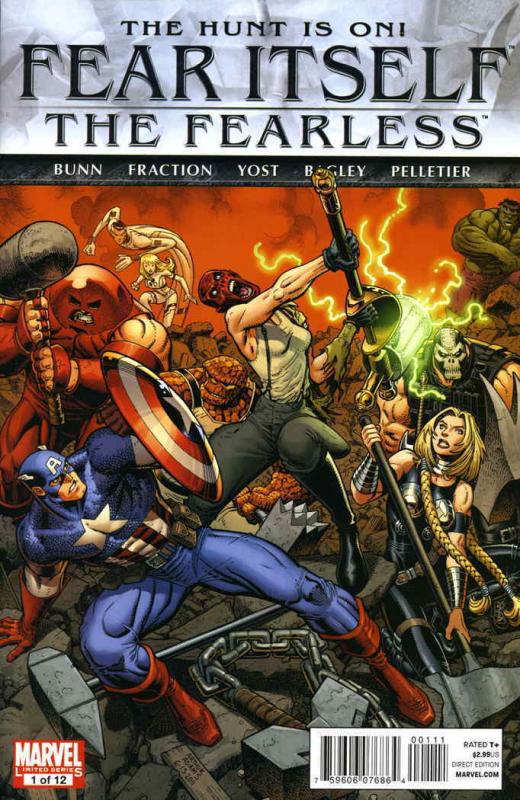 Fear Itself: The Fearless #1 VF/NM Marvel - save on shipping - details inside