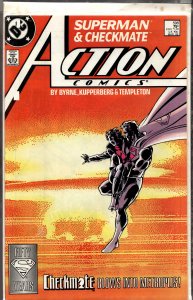 Action Comics #598 Direct Edition (1988) Checkmate