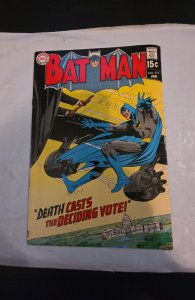 Batman #219 (1970)deathcasts the deciding vote