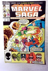 Marvel Saga Official History Marvel Universe #17 1987 Marvel Comic