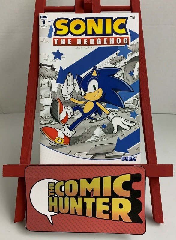 Sonic The Hedgehog #1 (IDW 2018) Retailer Cover Game Stop Exclusive (8.0) 