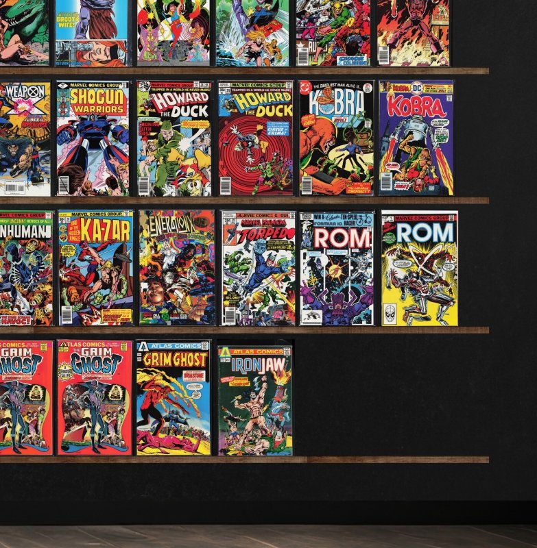 Huge Lot 150+ Comics with Ultimate Spider-Man, Ka Zar The Savage, Rom & More!