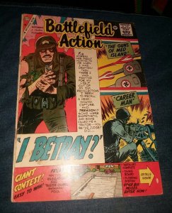 Battlefield Action Vol 2 #26 VG golden age war charlton comics classic series