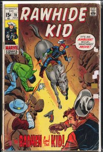 The Rawhide Kid #78 (1970) Rawhide Kid