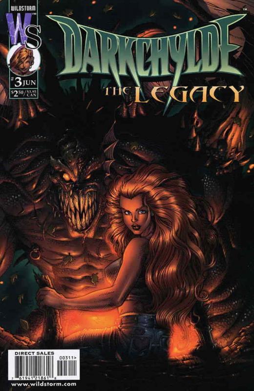 Darkchylde: The Legacy #3 VF/NM; WildStorm | save on shipping - details inside