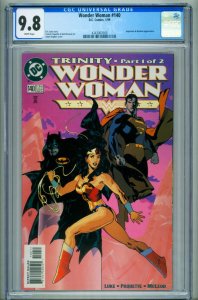 WONDER WOMAN #140 CGC 9.8 DC comic book Adam Hughes cover 4343007009