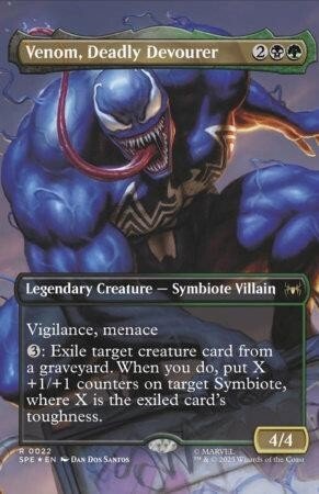 VENOM #258 DAN DOS SANTOS MAGIC: THE GATHERING VARIANT Marvel Comic Book 2026