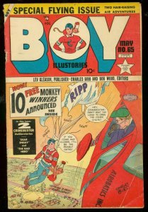 BOY COMICS #65 1951-CRIMEBUSTER--LEV GLEASON-PARACHUTE VG