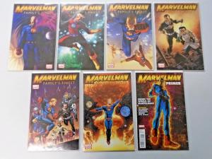Marvelman Family's Finest #1 to #6 & Primer 7 different books NM (2010)