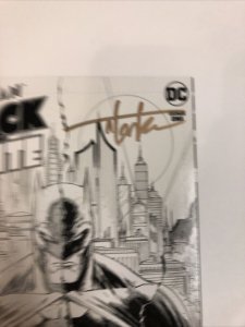 Batman Black & White (2021) #1 (NM) Comics Elite Edition Signed By Kirkham