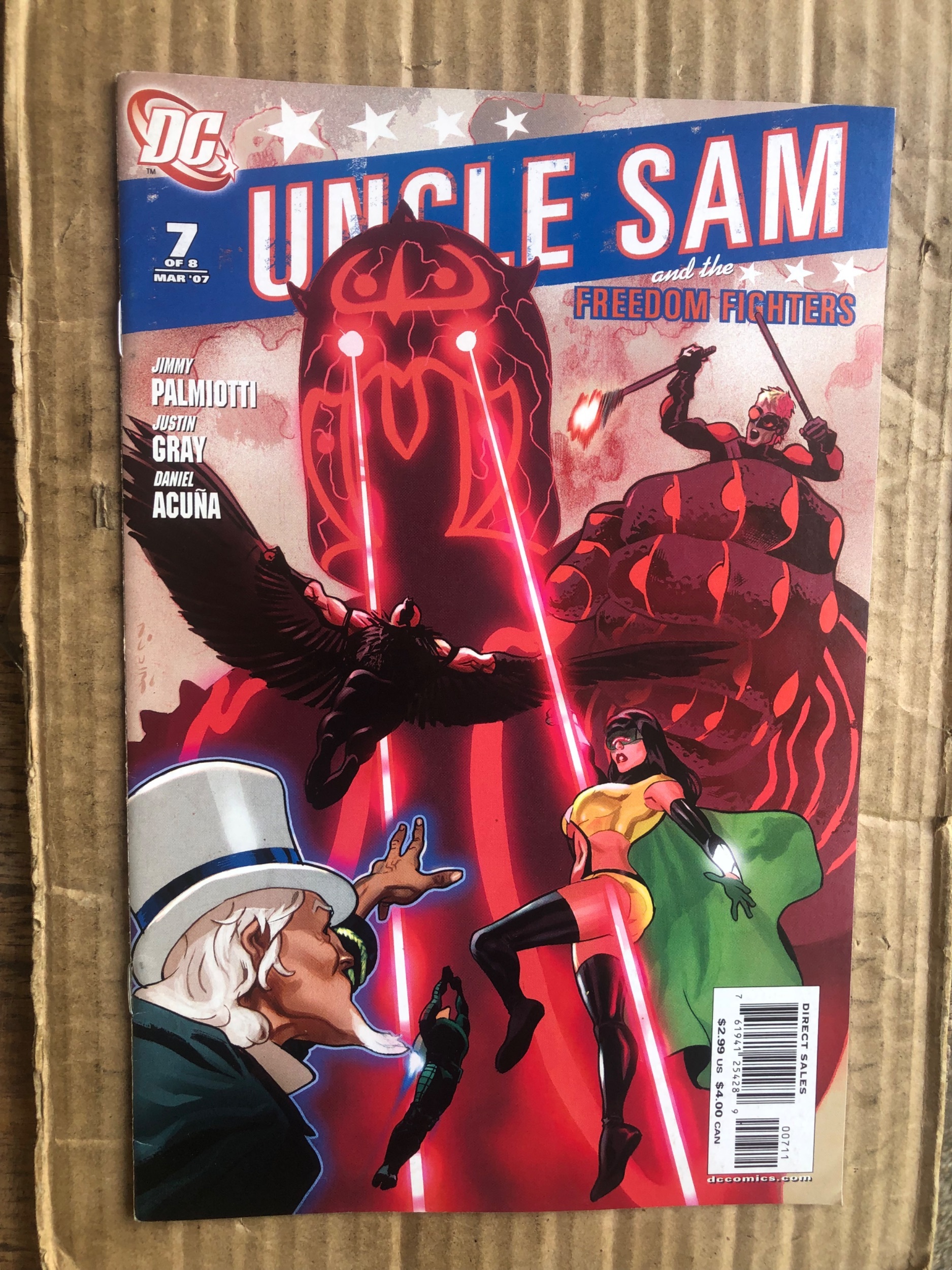Uncle Sam And The Freedom Fighters Comic Books Modern Age Dc Comics Superhero