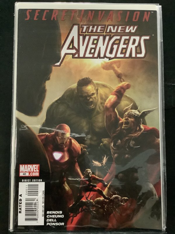 New Avengers #40 Standard Cover (2008)