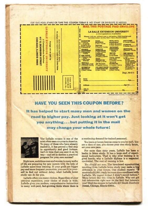 GHOST RIDER #5 comic book 1974-MARVEL