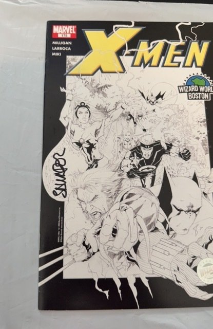 X-Men #175 Wizard World Boston Cover (2005) signed by S. Larocca