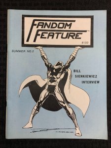 1982 Summer FANDOM FEATURE Fanzine #2 FN- 5.5 Bill Sienkiewicz Moonknight