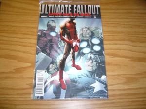 Ultimate Fallout #4 VF/NM miles morales with 2nd print variant - spider-verse